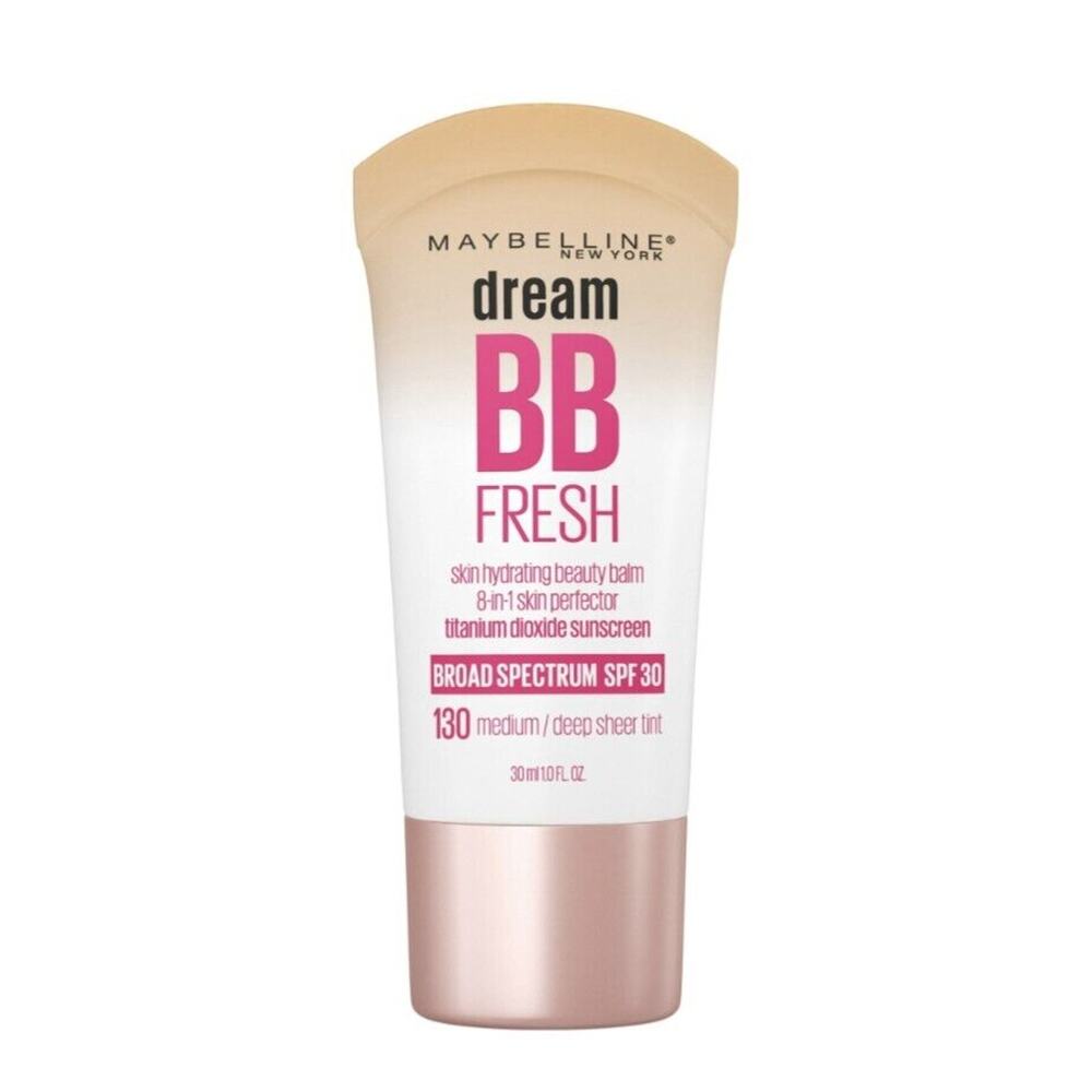Maybelline Dream Fresh Skin Hydrating BB Cream, 8-in-1 Skin Perfecting Shade Med